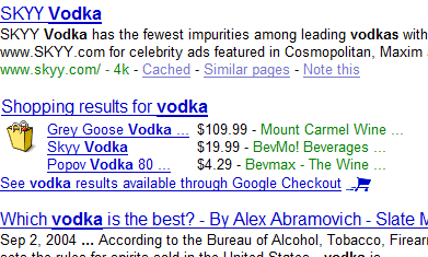 Vodka Ads Appear in Google, Inspite of the Liquor Ad Ban in AdWords! 15 Vodka Ads Appear in Google, Inspite of the Liquor Ad Ban in AdWords!