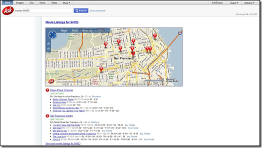 Smart Answers-Movies(Web Search)