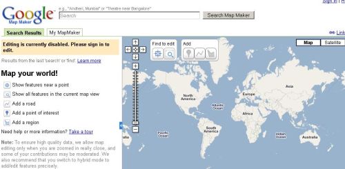 Google Map Maker