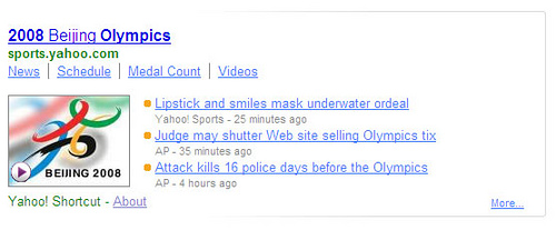 Yahoo Joins Olympics