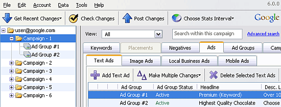 AdWords Editor 7.0