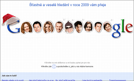 Google Czech Republic Xmas Special- faces of employees