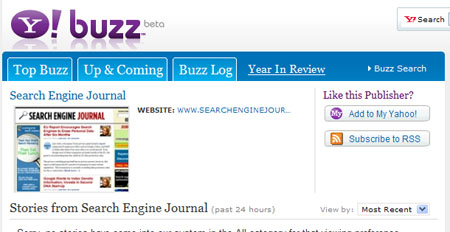Yahoo! Buzz