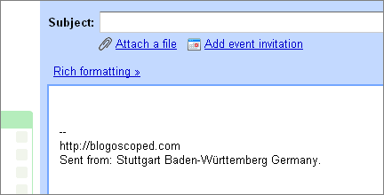 Email Signature In Gmail