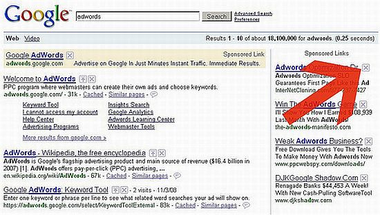 Google Testing SearchWiki On AdWords