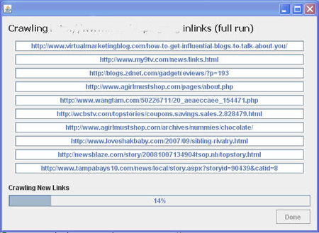 link diagnostics