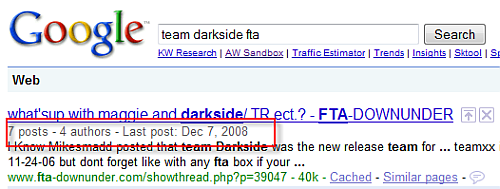 Google Testing New Search Results