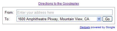 Google Maps Gadget Makes It Easier To Find Destinations image1 Google Maps Gadget Makes It Easier To Find Destinations
