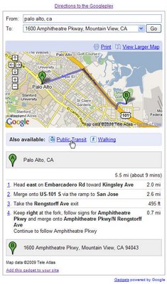 Google Maps Gadget Makes It Easier To Find Destinations image2 Google Maps Gadget Makes It Easier To Find Destinations