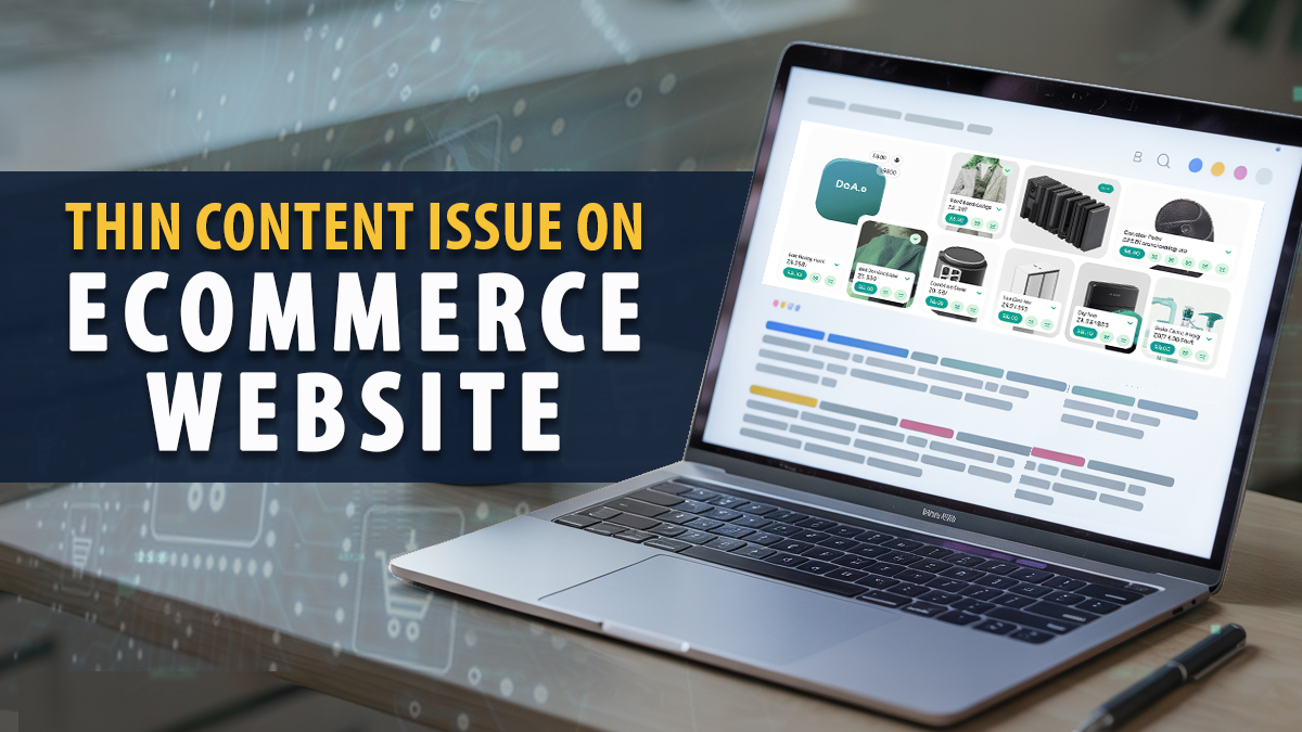 Thin Content Issue on eCommerce Website