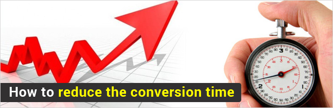 How to reduce the conversion time 