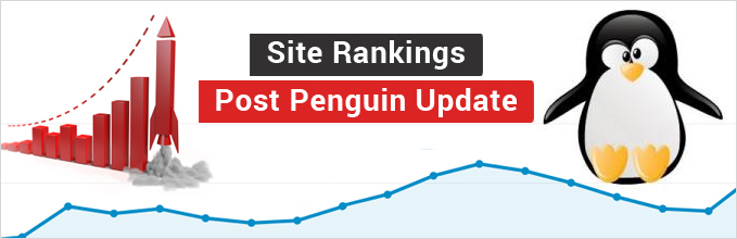 Site rankings post penguin update 