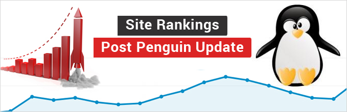 Site rankings post penguin update 