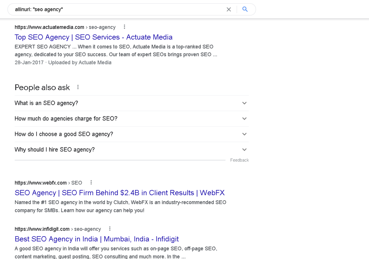 What are Google Search Operators