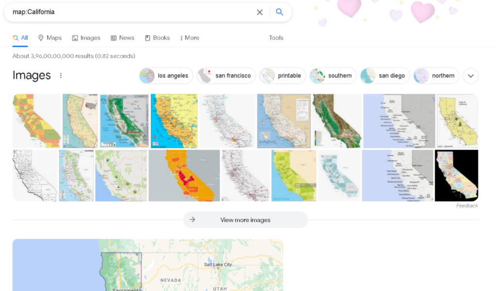 map google search operators