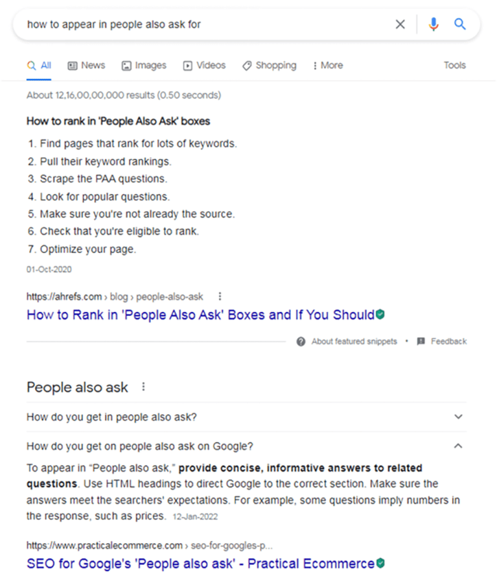 What is People Also Search For or People Also Ask? 4 Identify Relevant Keywords