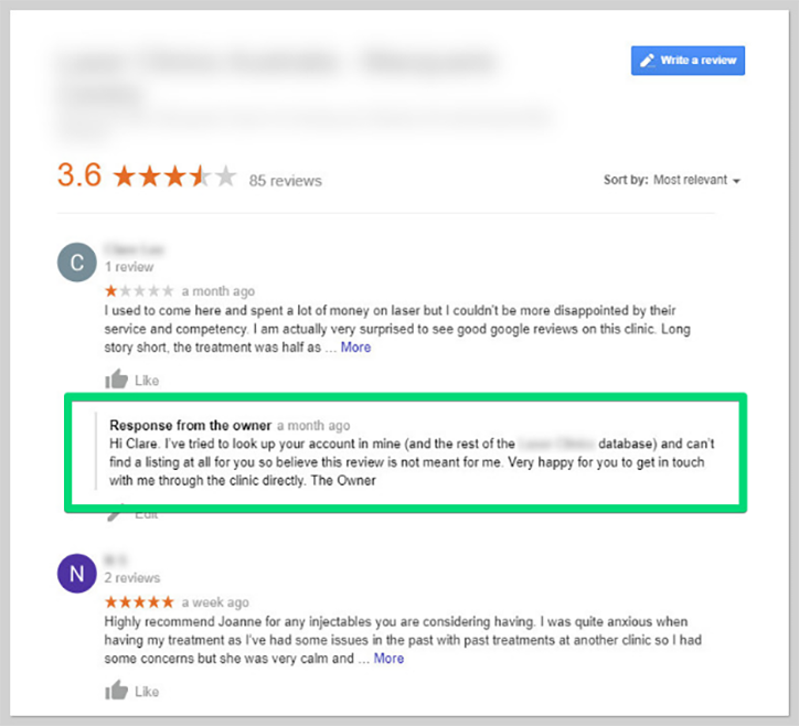 Assess the Reviews