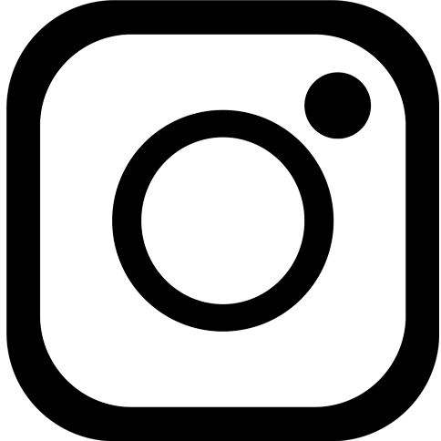 Black Instagram Logo PNG Transparent Background