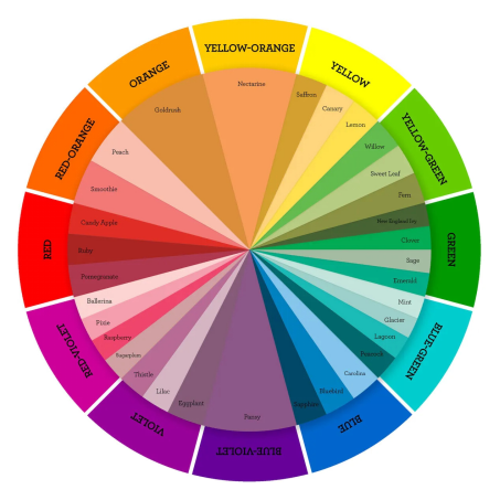 Color Wheel Color Combinations