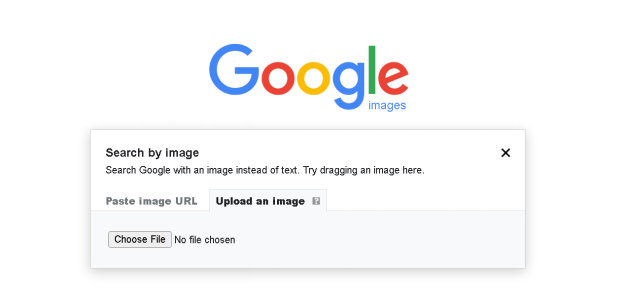 Google Upload a picture Search