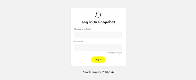 Snapchat Login