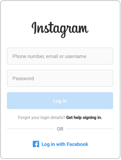 Instagram Login