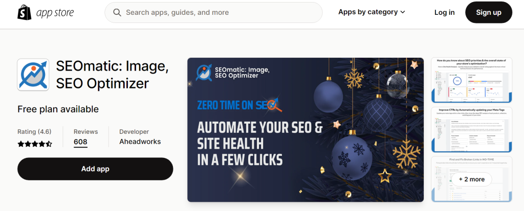 SEOmatic: Image, SEO Optimizer - Aheadworks