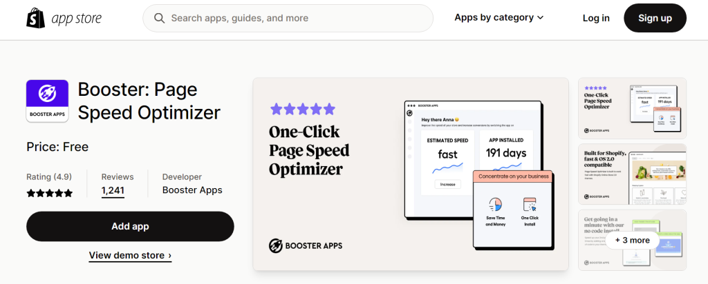 Booster: Page Speed Optimizer