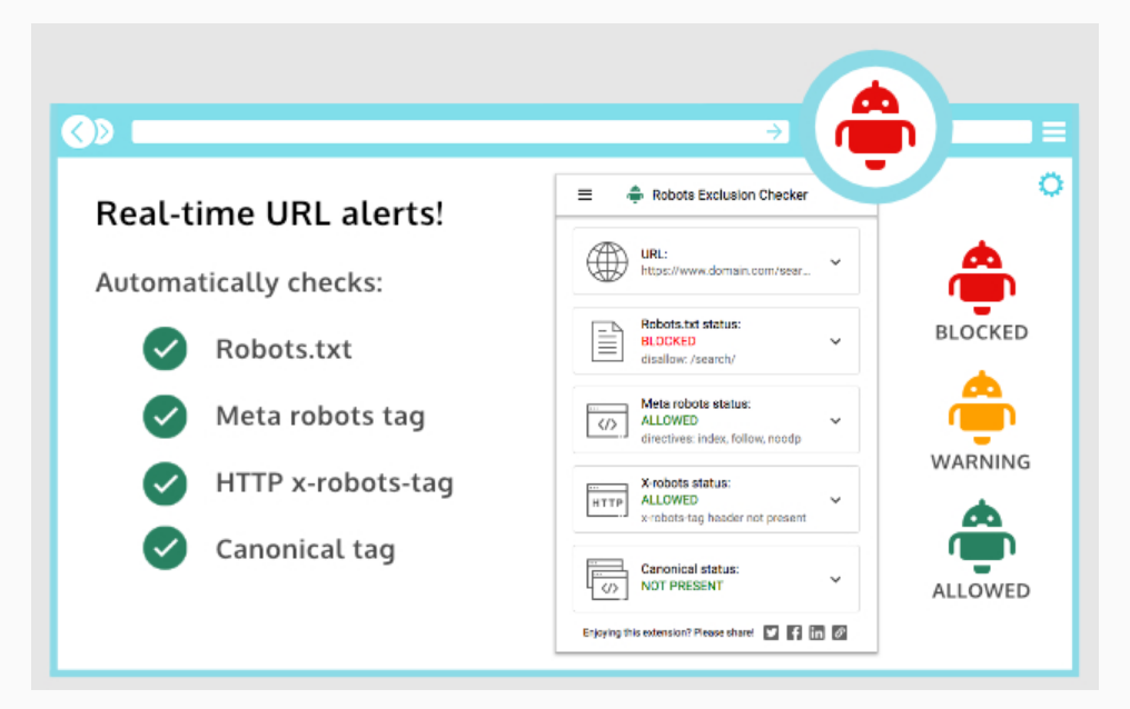 Robots Exclusion Checker
