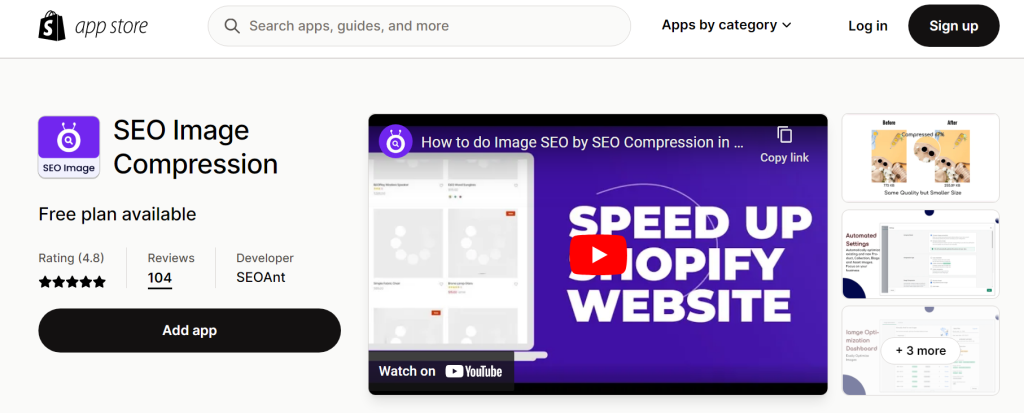 SEO Image Compression - SEOAnt