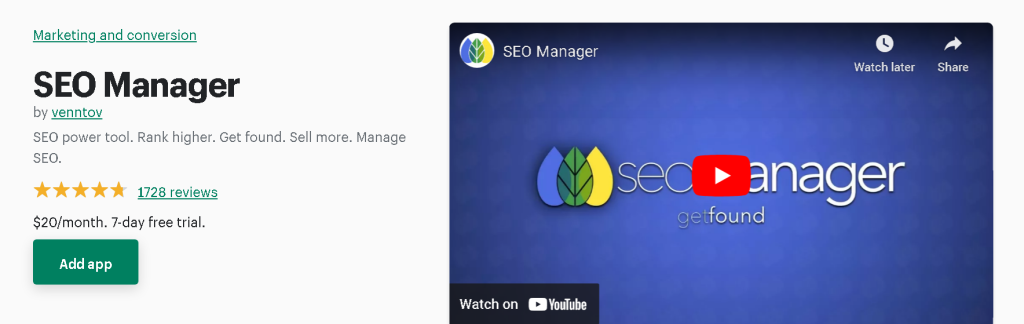 Venntov - SEO Manager