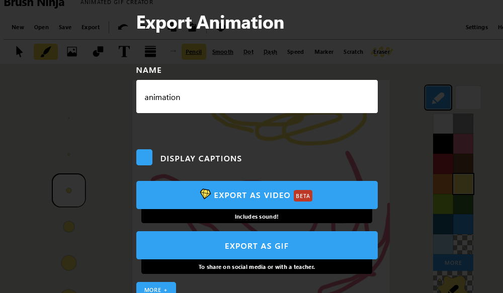 Brush Ninja - A Great GIF Maker for Teachers and Students - Educators  Technology