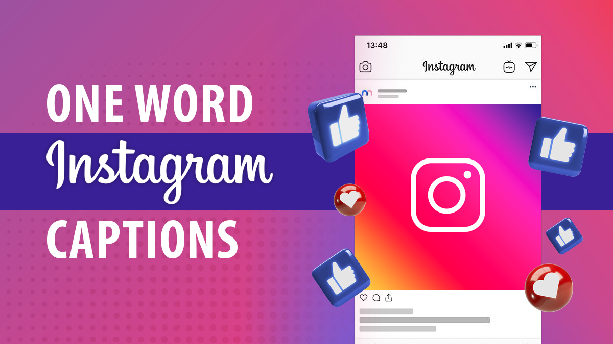 Perfect One Word Instagram Captions to Wow Your Followers