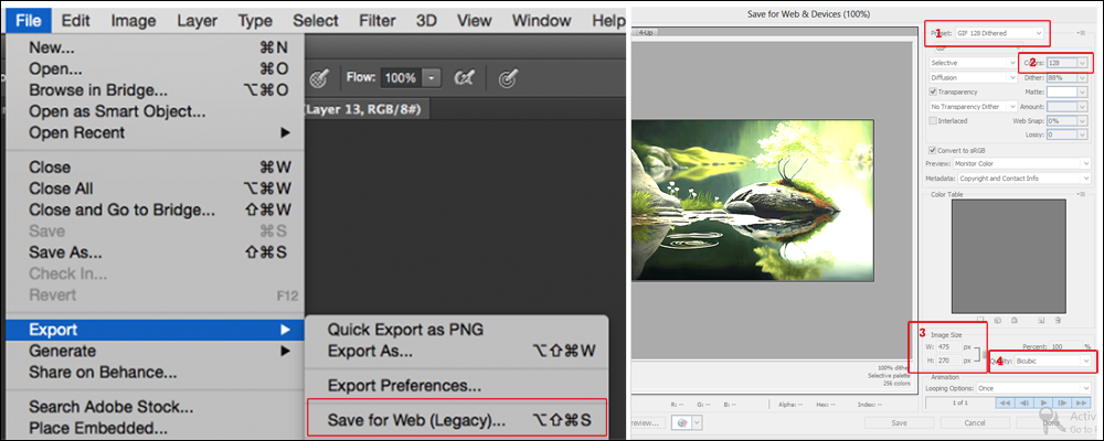 Adobe Photoshop Video to GIF