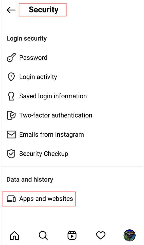 Instagram Security