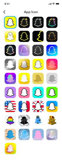 Snapchat Custom Icons