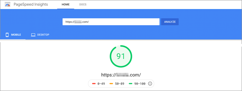 Website Speed Test