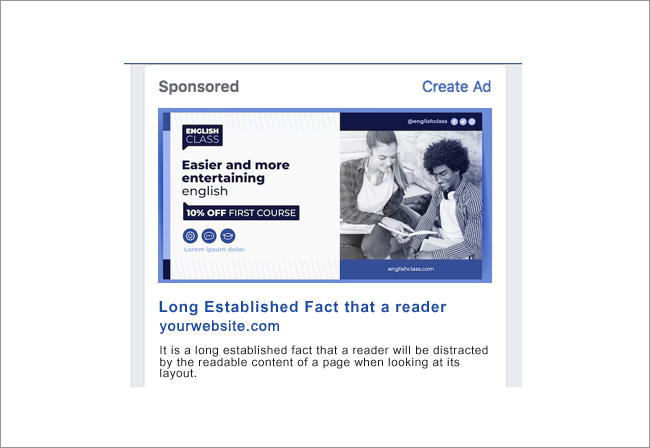 Facebook Right Column Ads