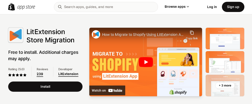 LitExtension Store Migration