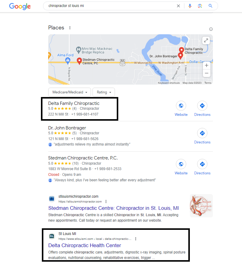 Chiropractor SEO