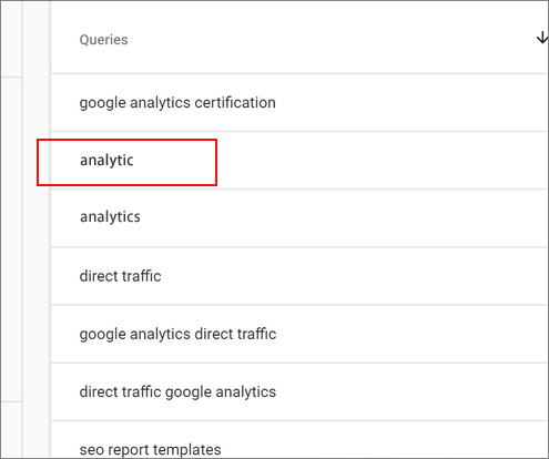 Search Console Analytics