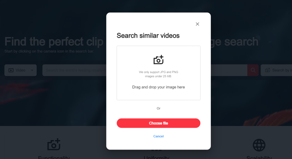 Shutterstock Video Search