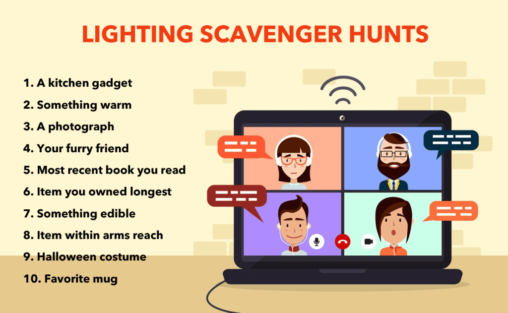 Lightning Scavenger Hunts