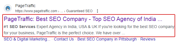 SEO Page Title