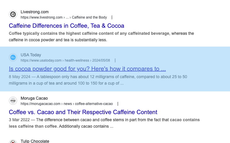 AI Overviews Result Example AI Overviews Result Example