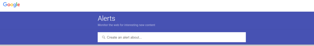 Google Alerts Google Alerts