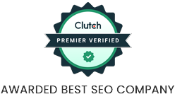 Clutch Best SEO Comapny Award