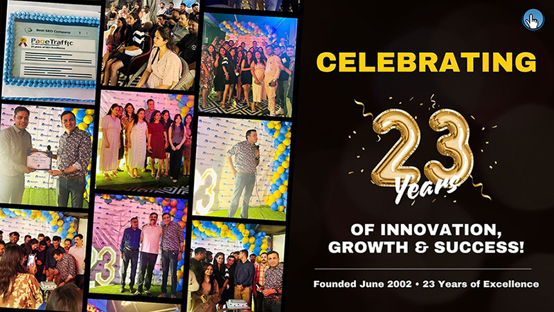 PageTraffic Celebrates 23 Years of SEO Innovation