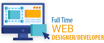 full time web designer/developer