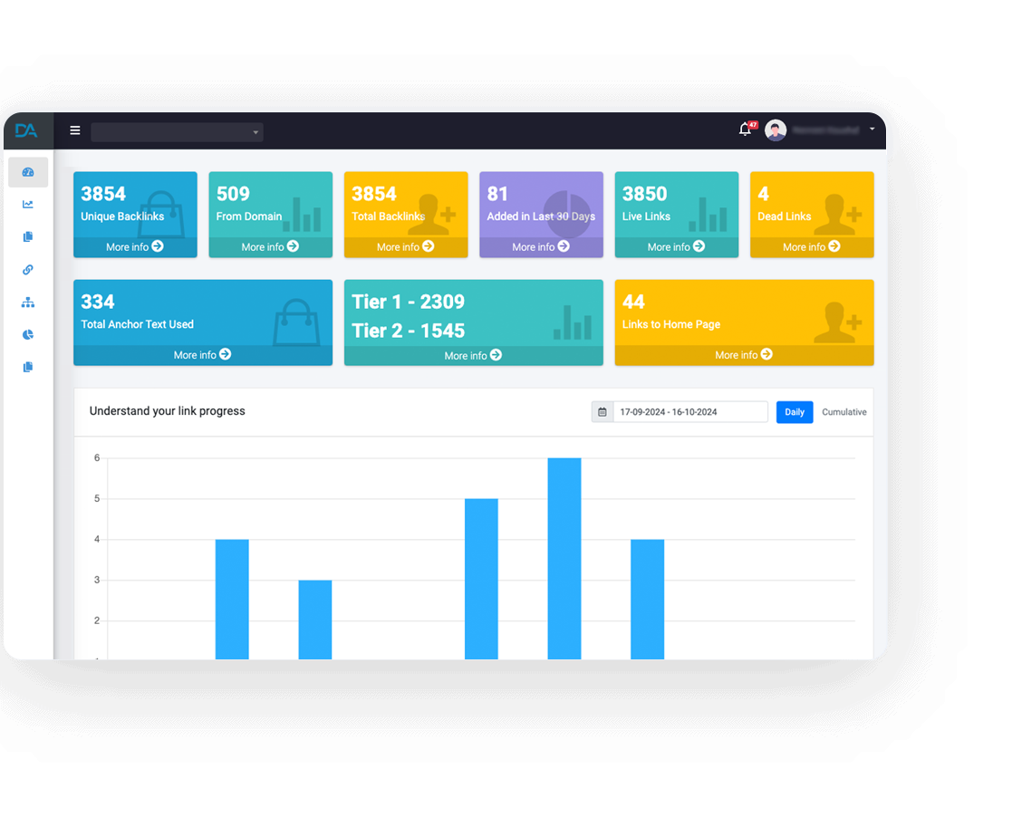 BACKLINKS MONITORING AND ANALYSIS